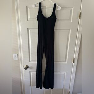 Black Sleeveless Jumpsuit